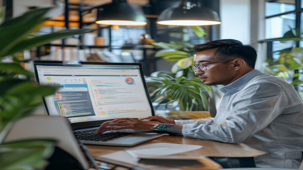 Tim profesional jasa web developer menciptakan situs responsif, cepat, dan SEO-friendly untuk bisnis Anda.